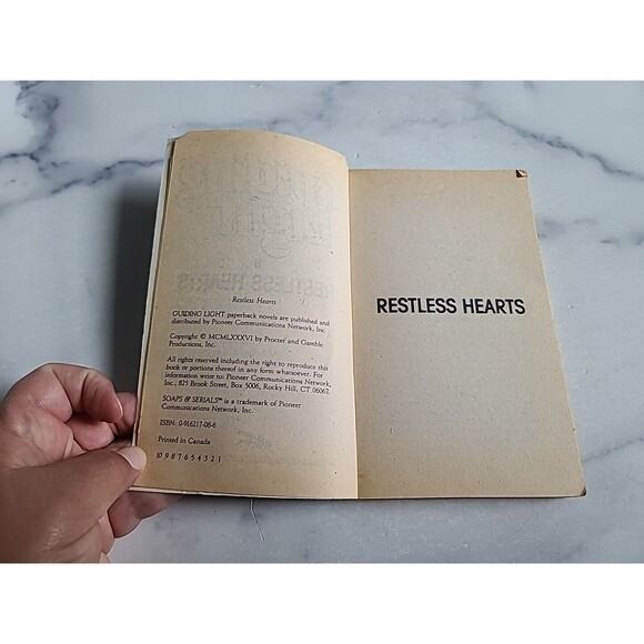 Guiding Light Restless Hearts Paperback - Picture 4 of 10